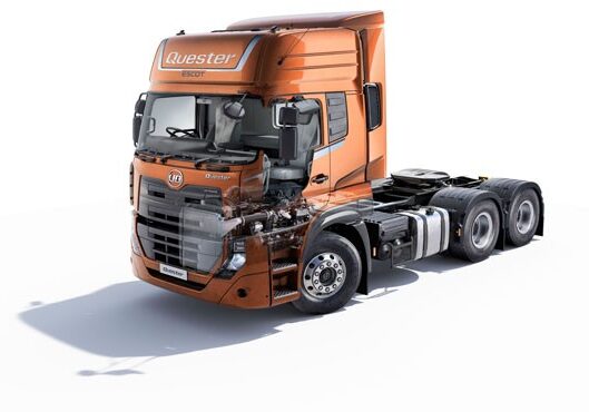 Quester Electric viscous fan and Aerodynamic cab design